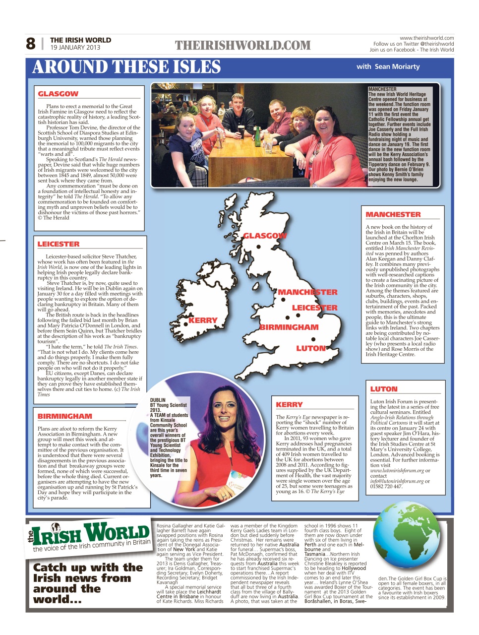 Irish World Preview Pages