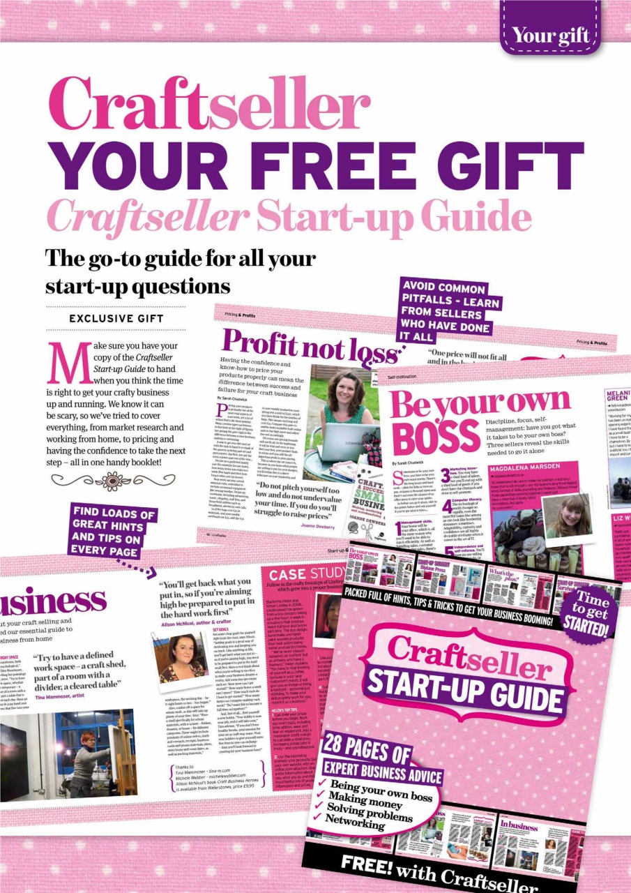 Craftseller Preview Pages