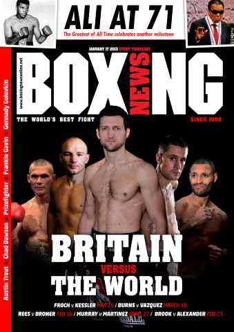 Boxing News issue 17th January 2013