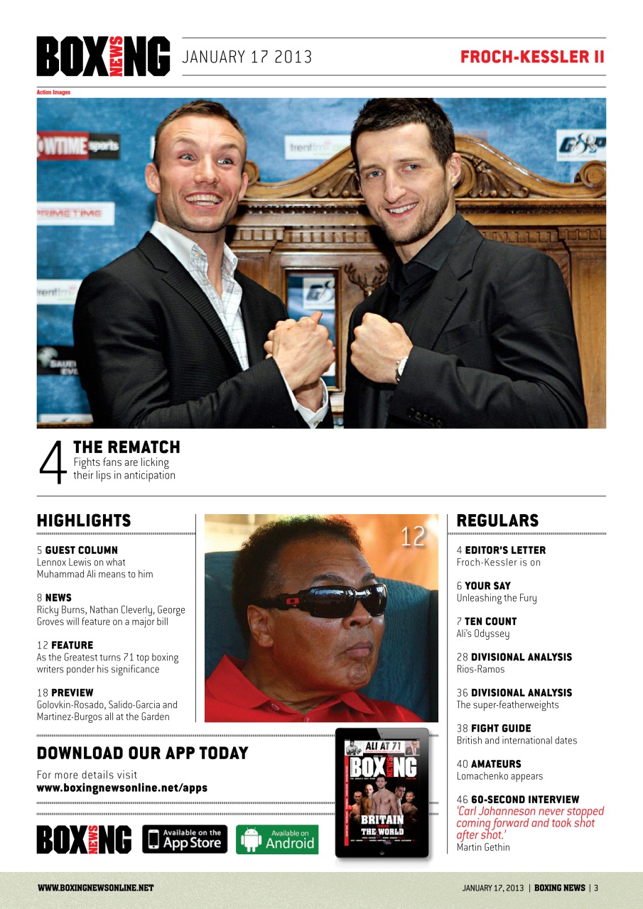 Boxing News Preview Pages