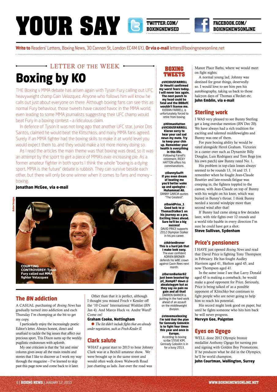 Boxing News Preview Pages
