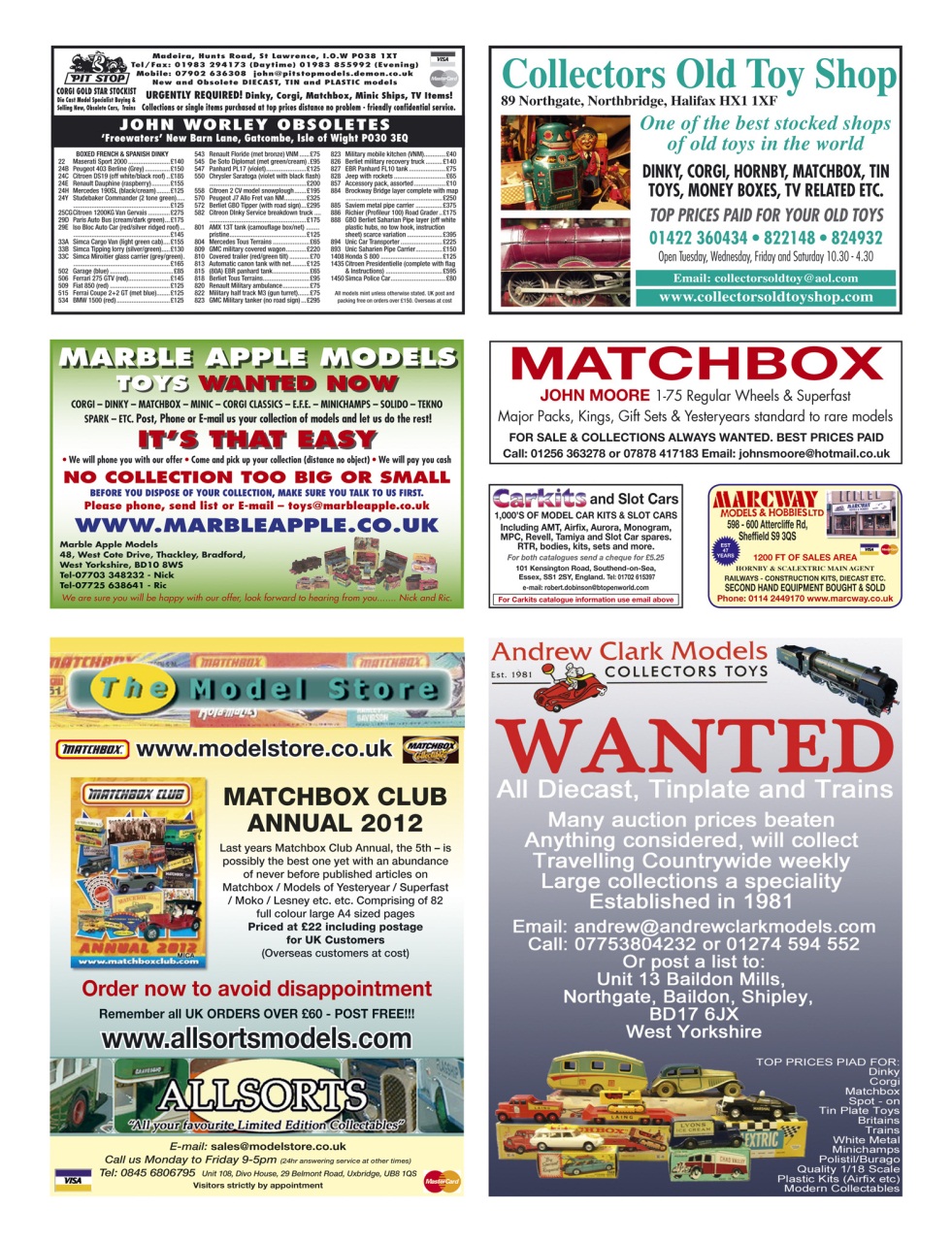 Collectors Gazette Preview Pages