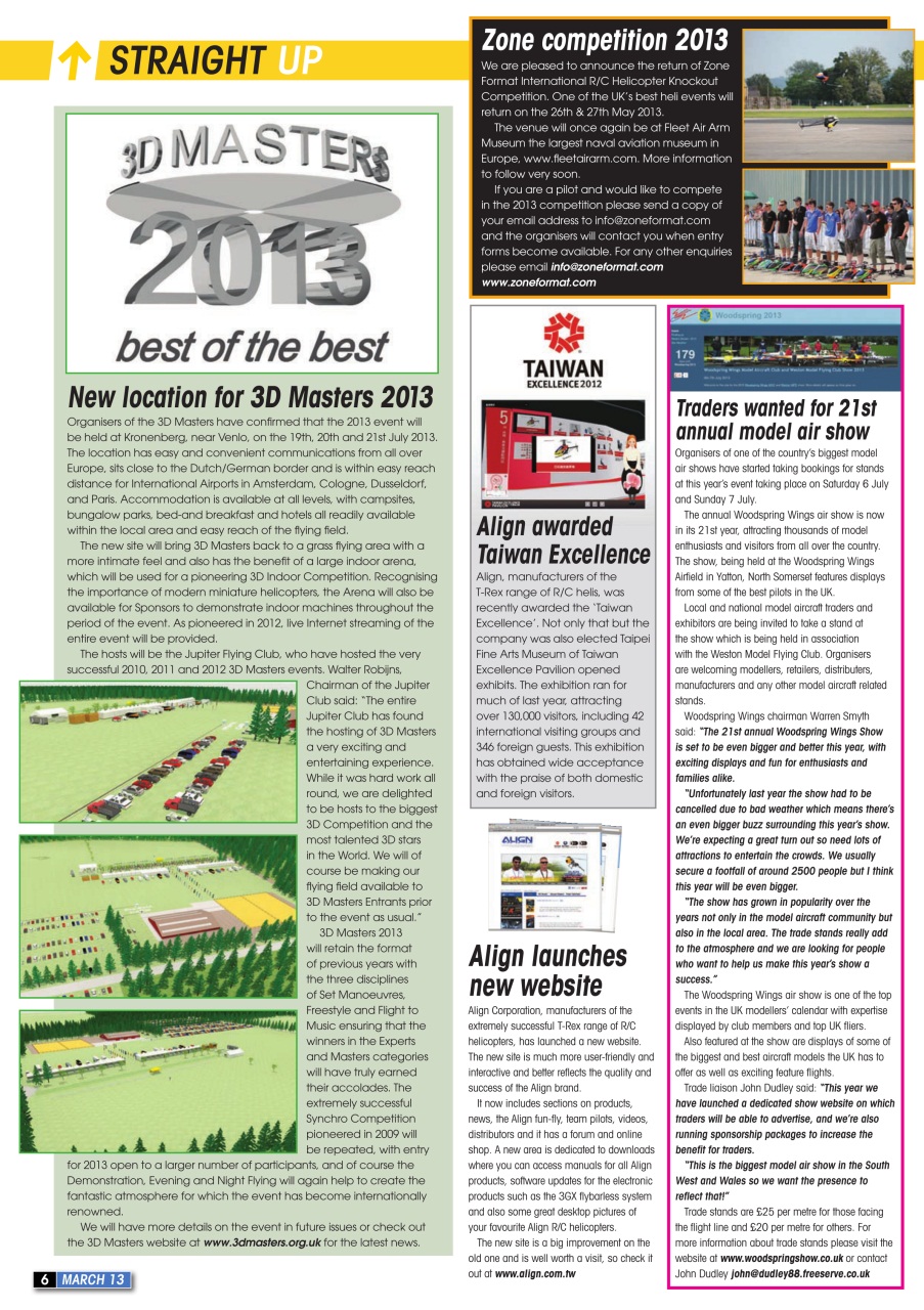 Radio Control Rotor World Preview Pages