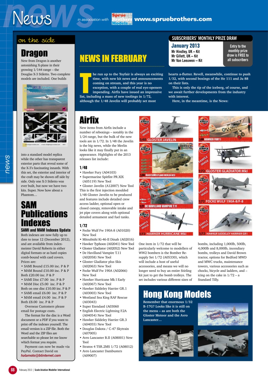 Scale Aviation and Military Modeller International (A) Preview Pages