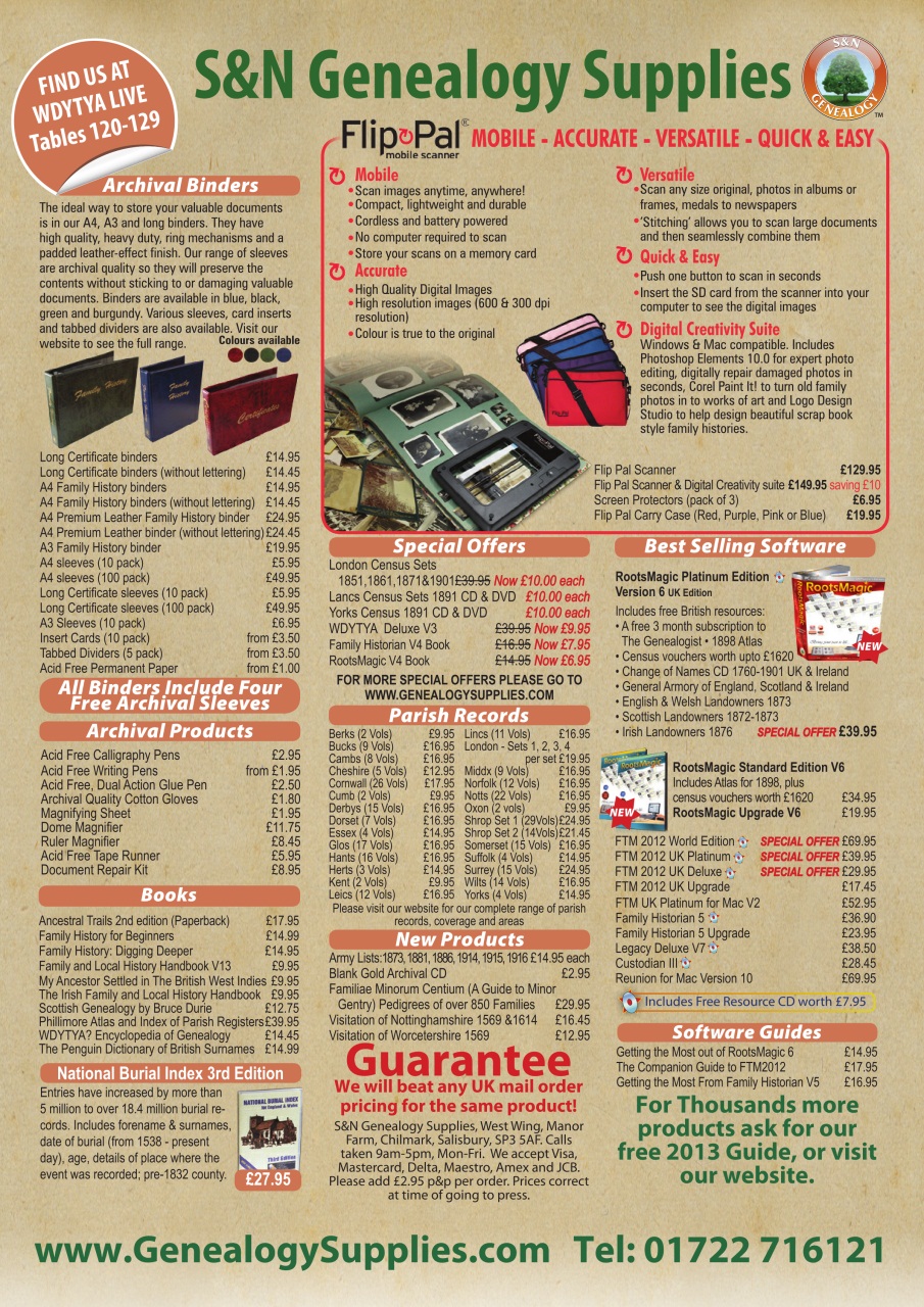 Family Tree Preview Pages