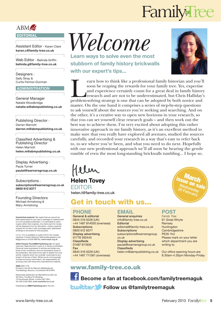 Family Tree Preview Pages