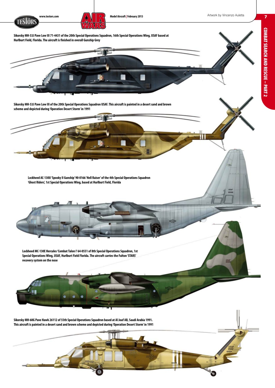 Model Aircraft Preview Pages