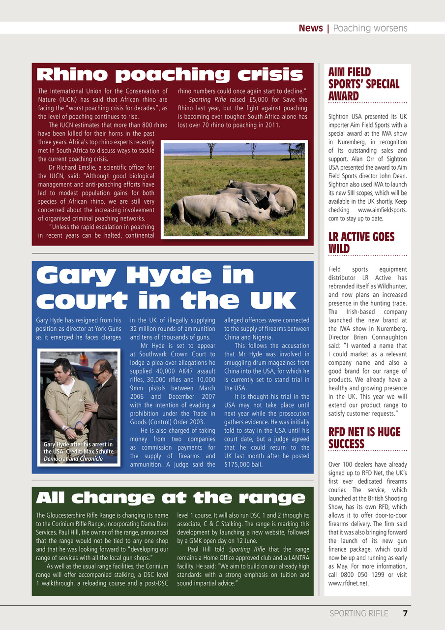 Sporting Rifle Preview Pages