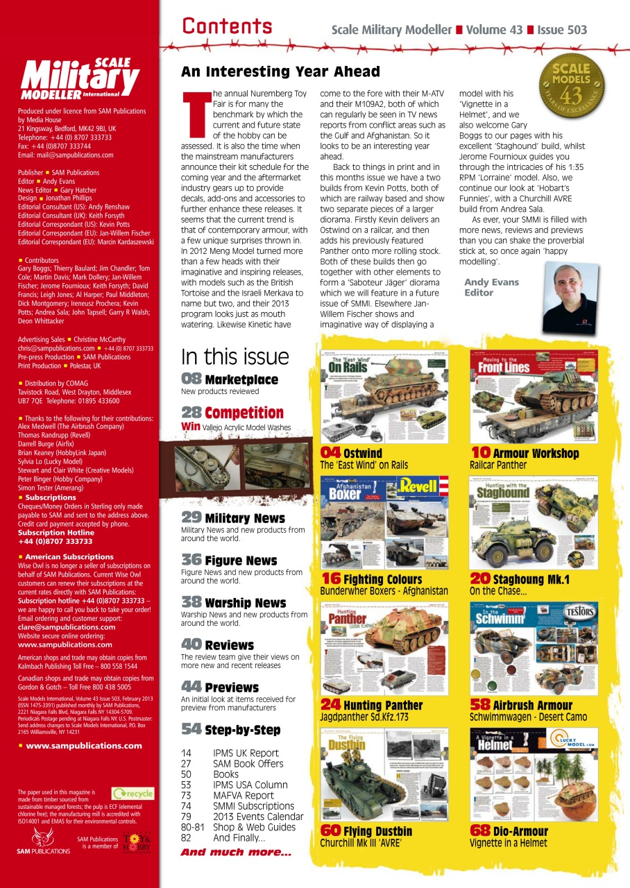 Scale Aviation and Military Modeller International (M) Preview Pages