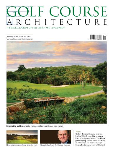 Golf Course Architecture issue 