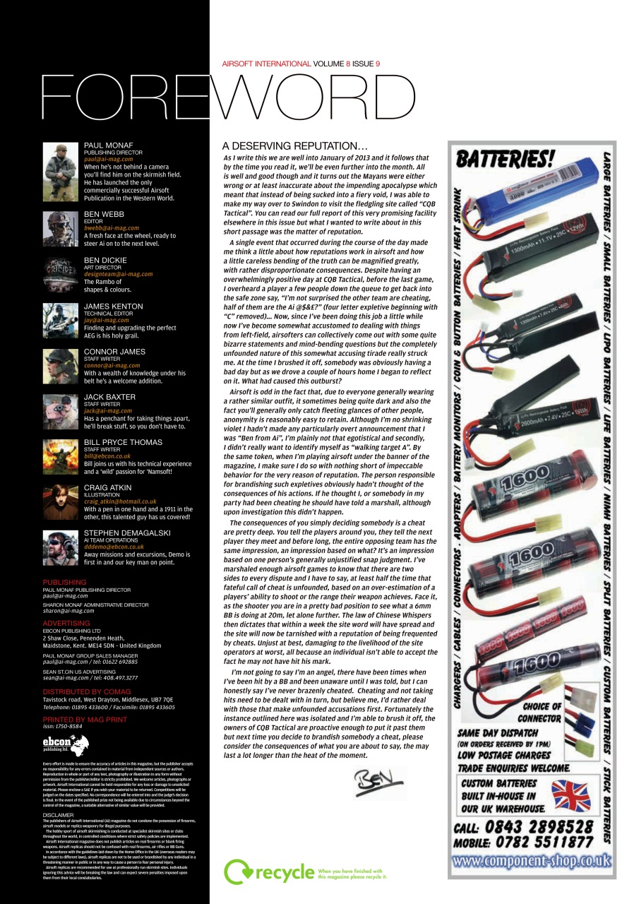 Airsoft International Preview Pages