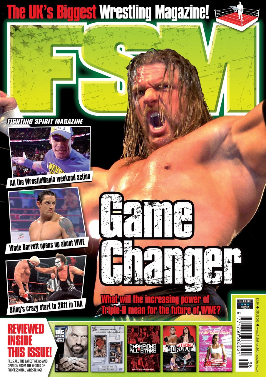 Wrestletalk Magazine Preview Pages