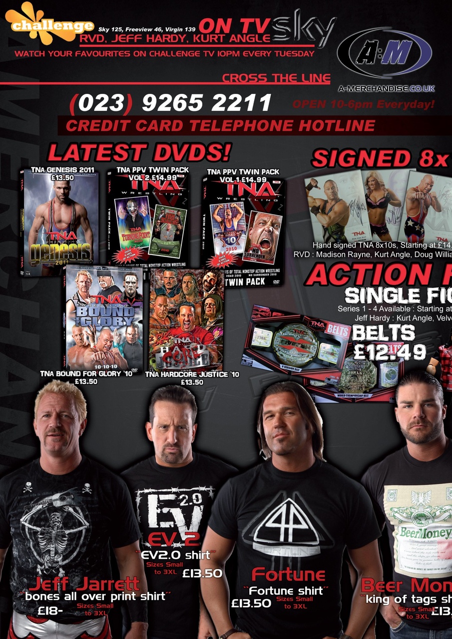 Wrestletalk Magazine Preview Pages