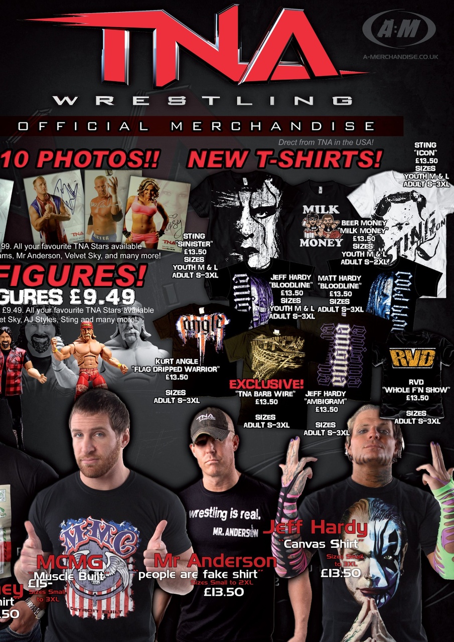 Wrestletalk Magazine Preview Pages