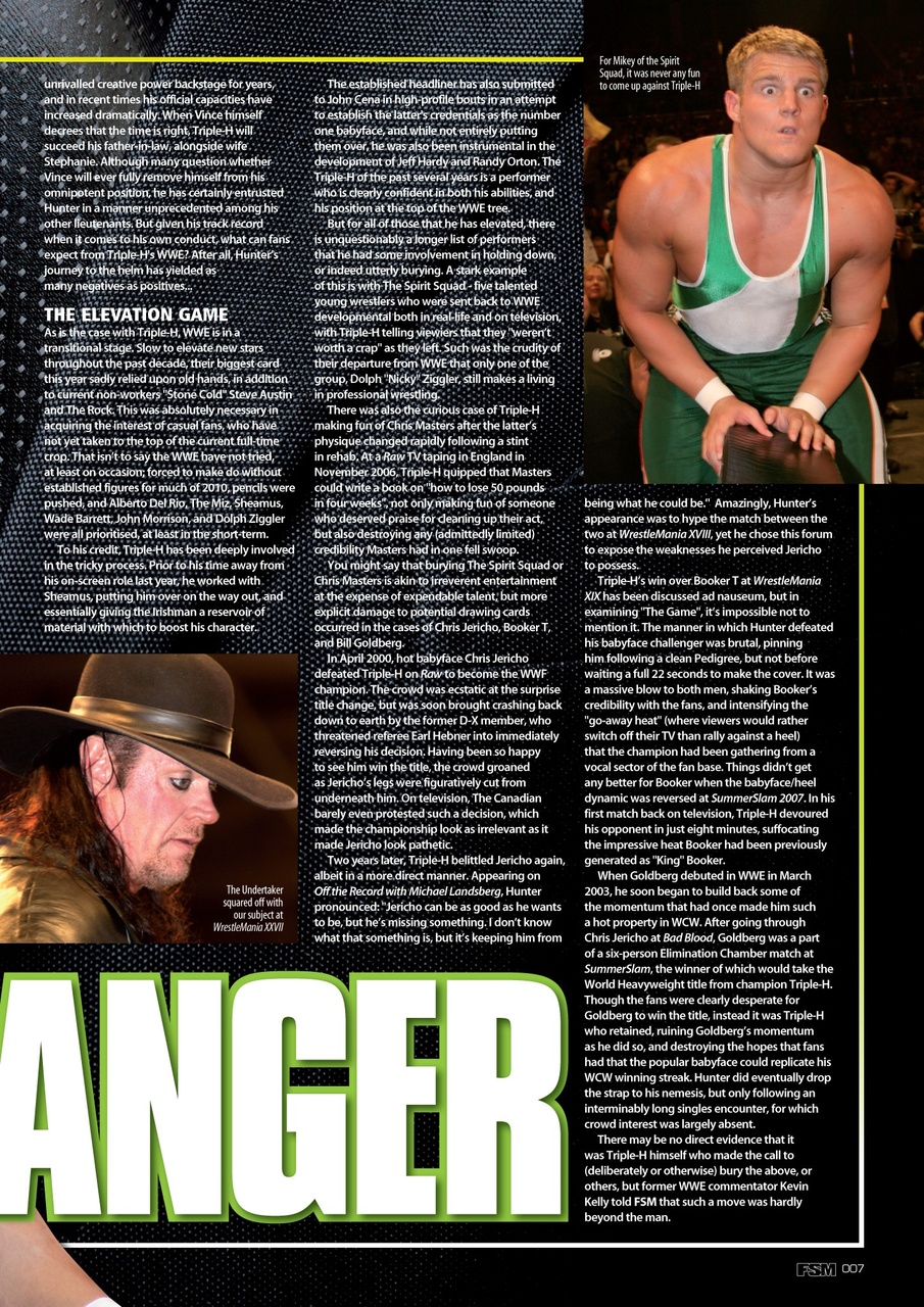 Wrestletalk Magazine Preview Pages