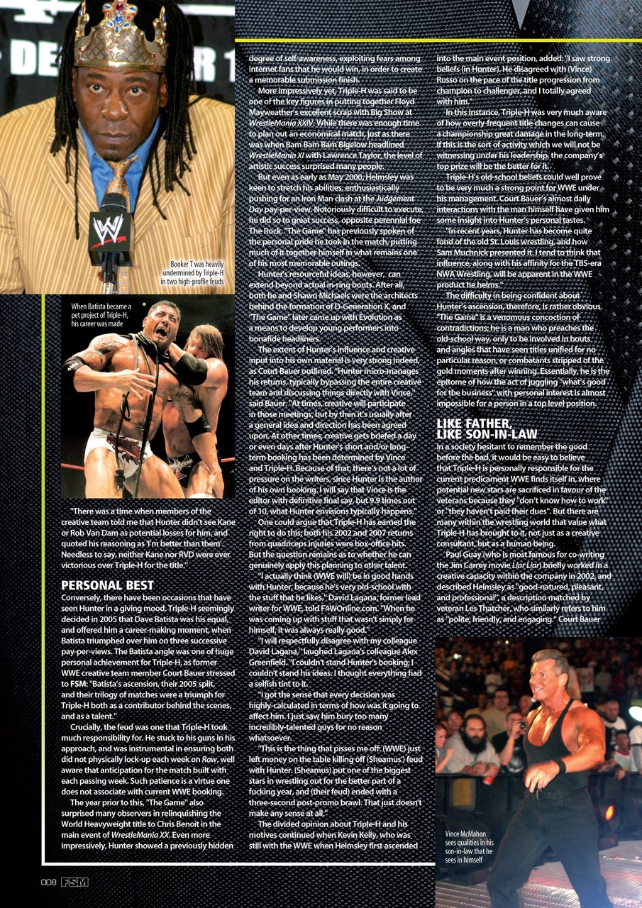 Wrestletalk Magazine Preview Pages