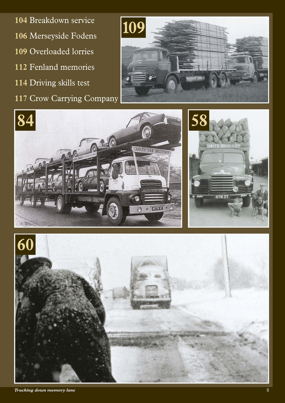 Trucking down memory lane Preview Pages