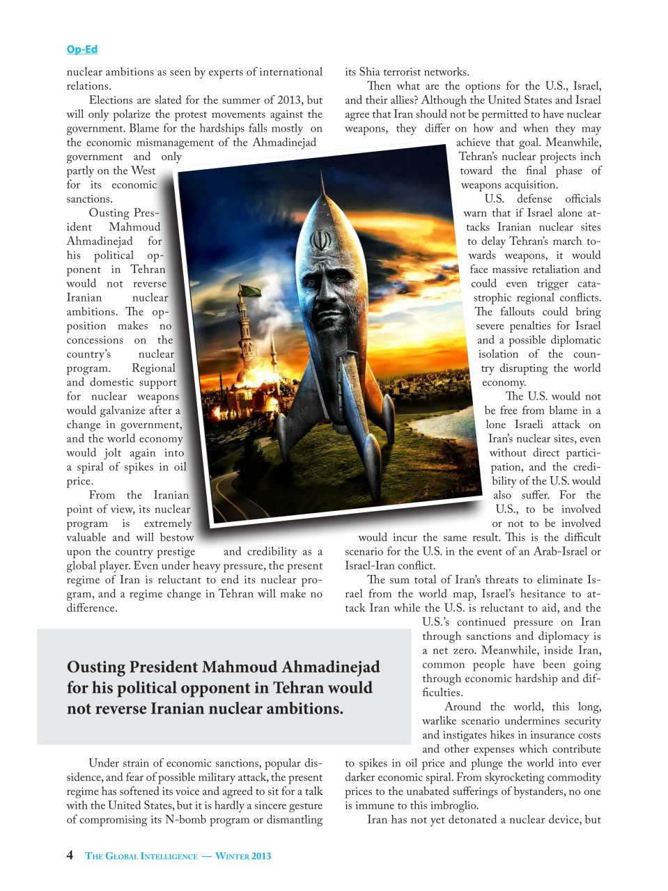 The Global Intelligence Preview Pages