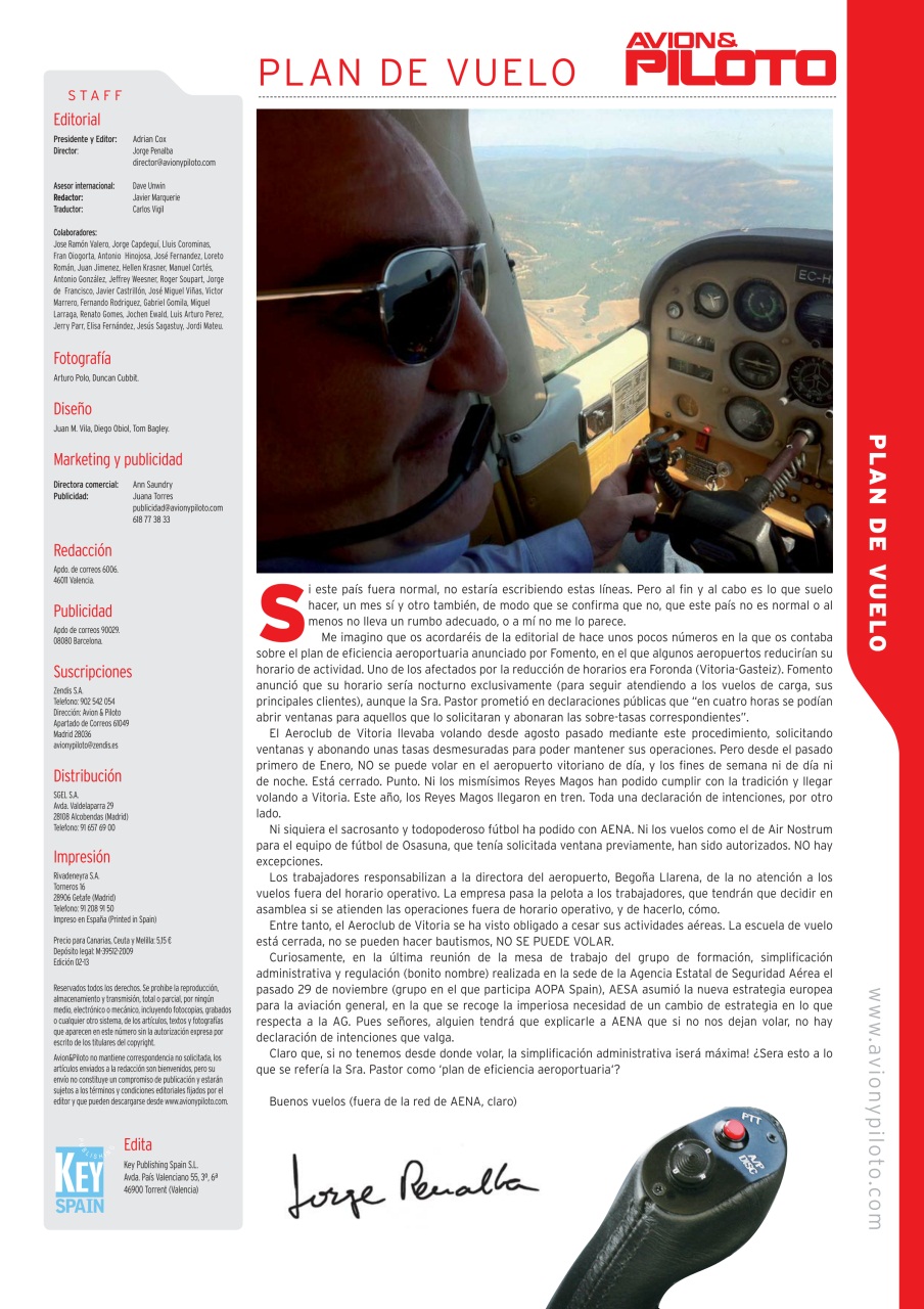 Revista Avion & Piloto Preview Pages