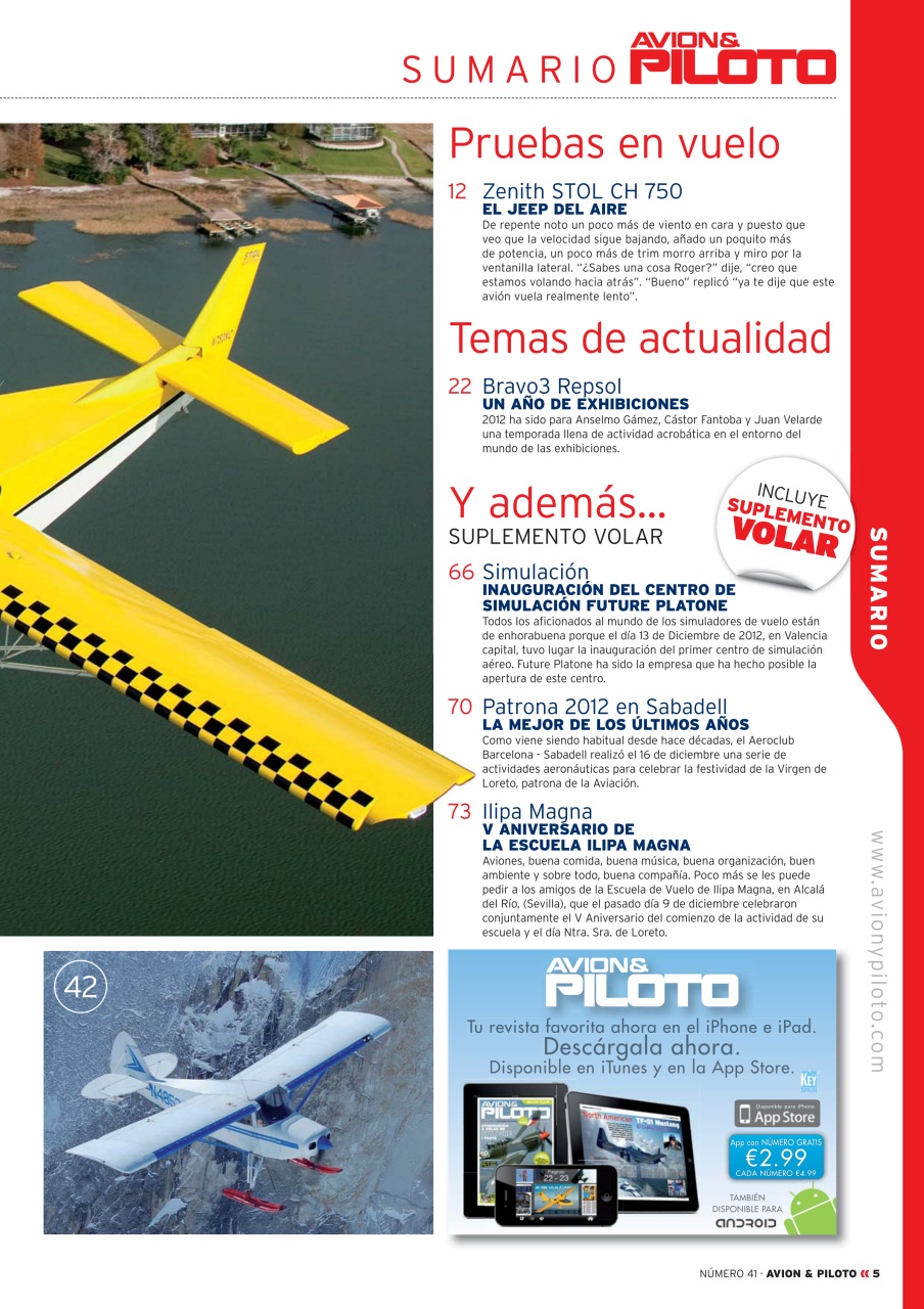 Revista Avion & Piloto Preview Pages