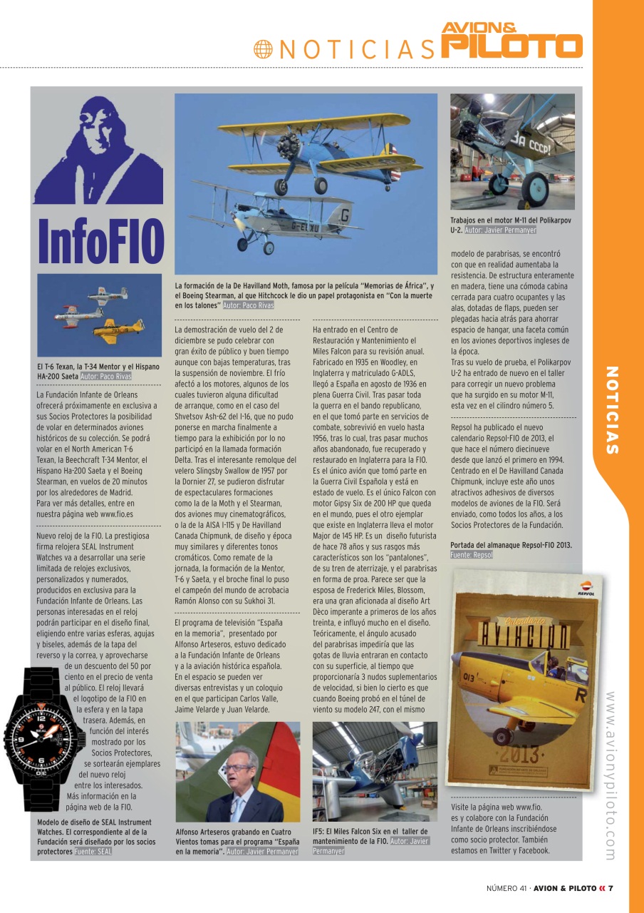 Revista Avion & Piloto Preview Pages