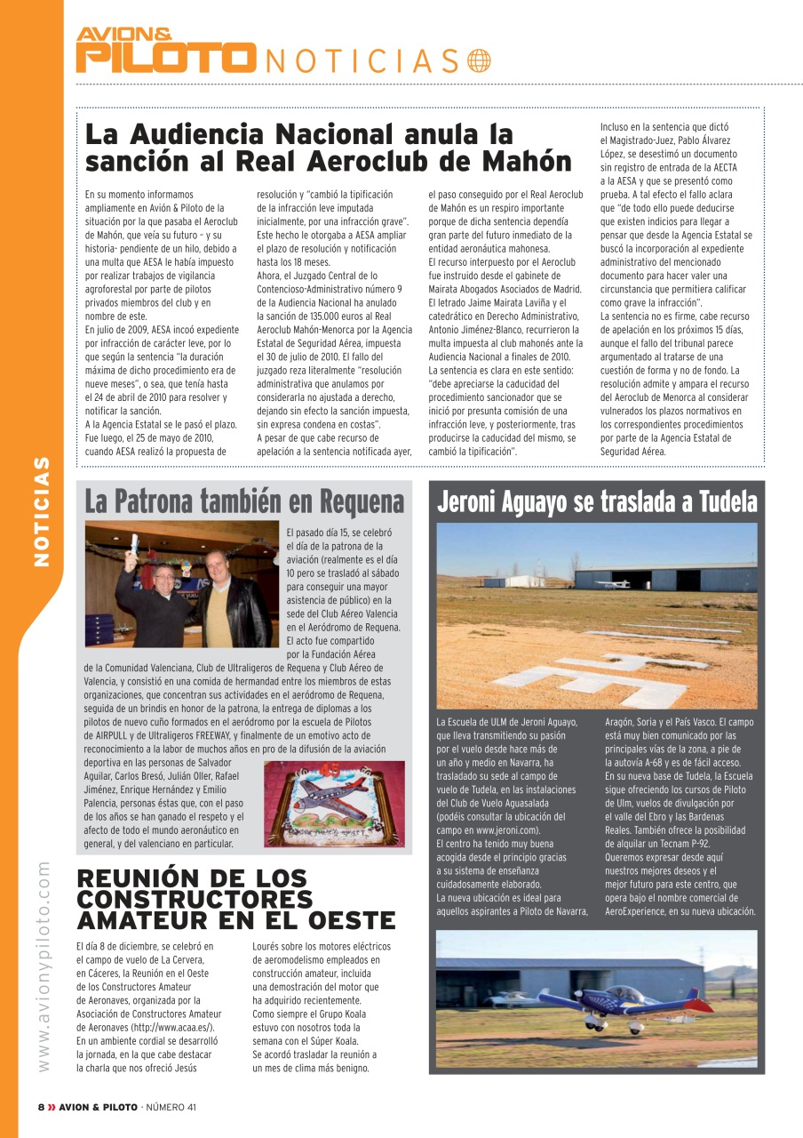 Revista Avion & Piloto Preview Pages