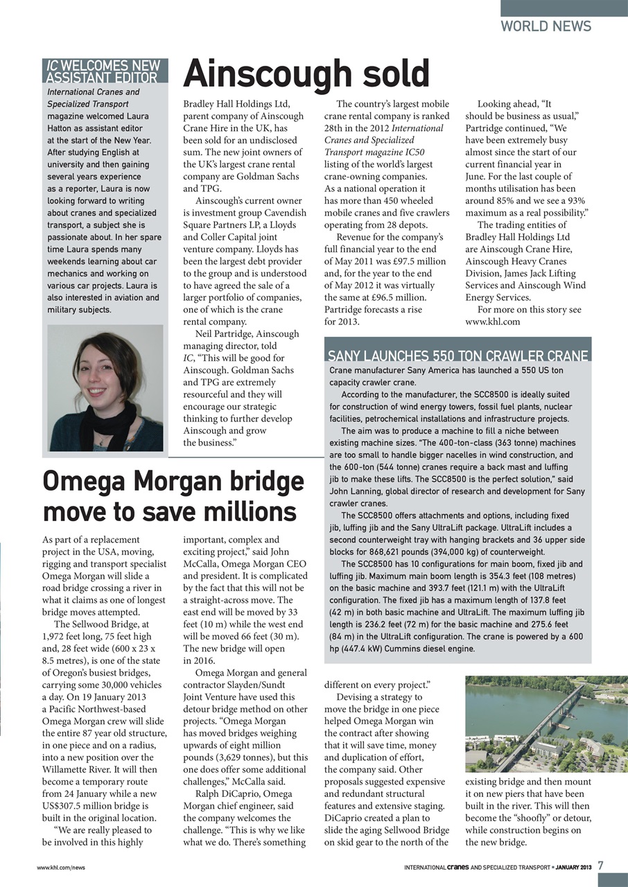 Int. Cranes and Specialized Transp Preview Pages