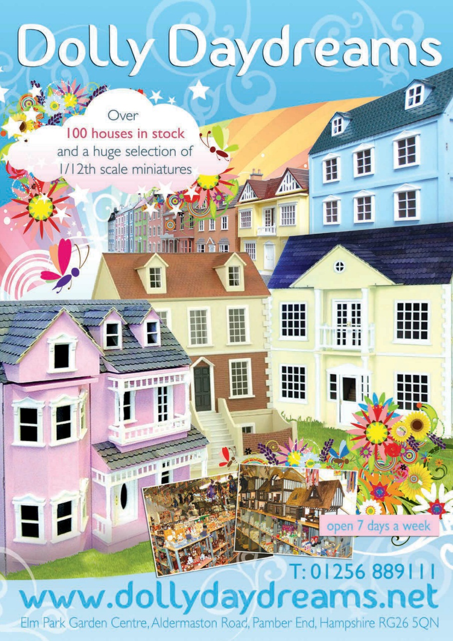 Dolls House and Miniature Scene Preview Pages