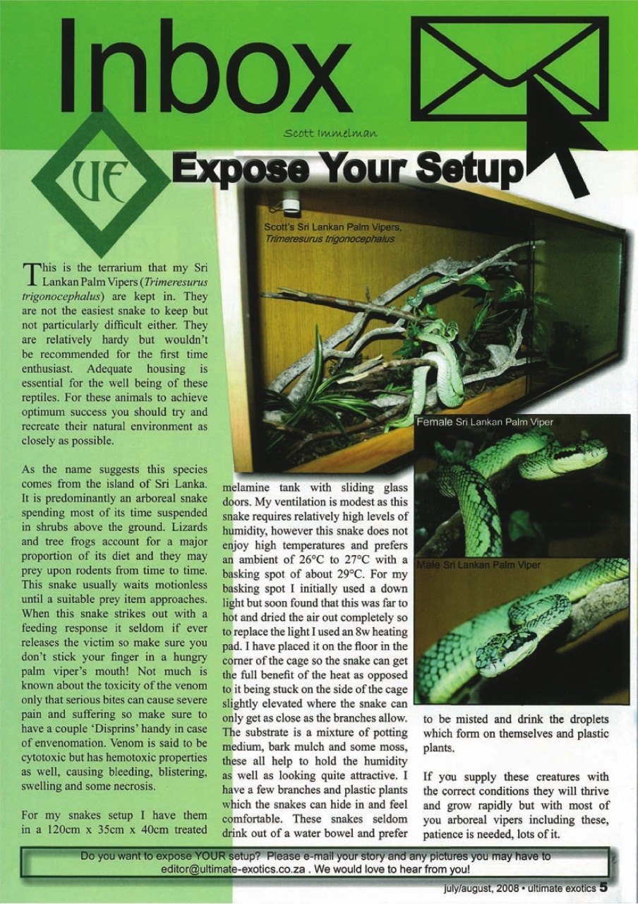 Ultimate Exotics Preview Pages