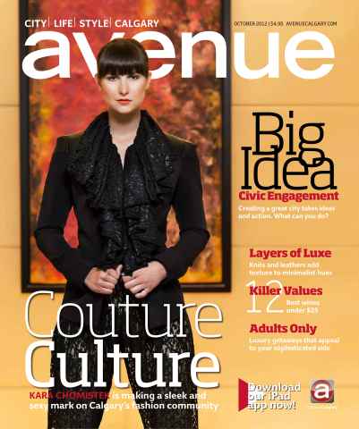 Avenue Calgary issue October 2012