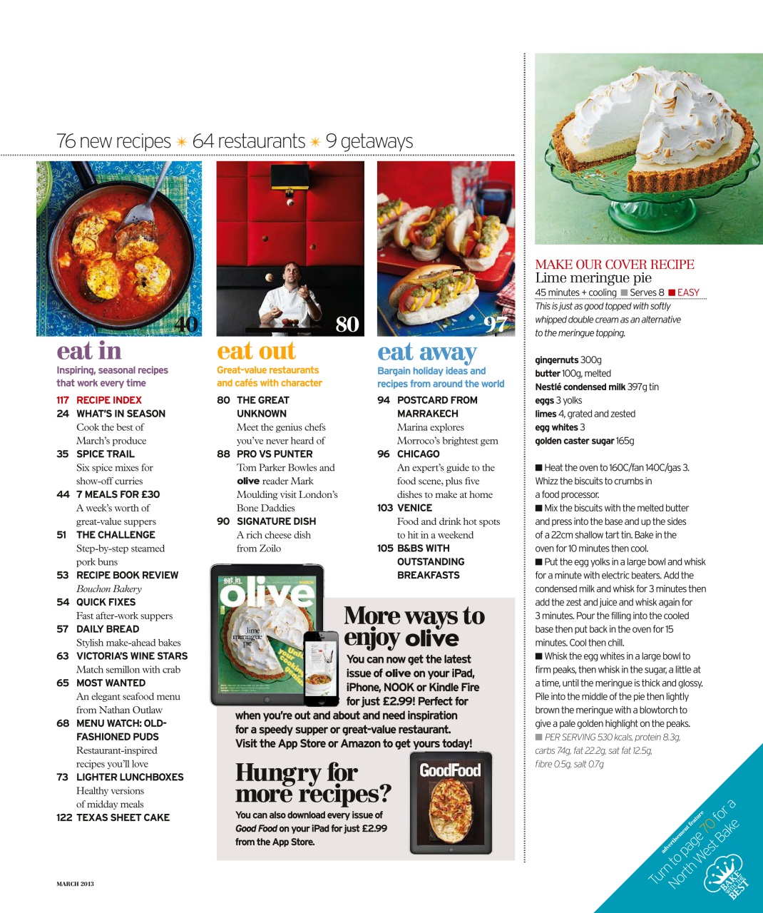 Olive Magazine Preview Pages