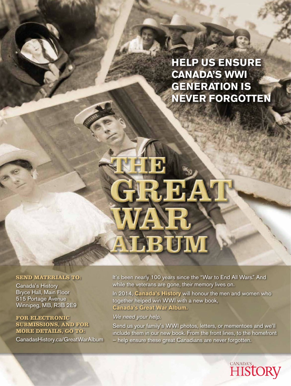 Canada's History Preview Pages