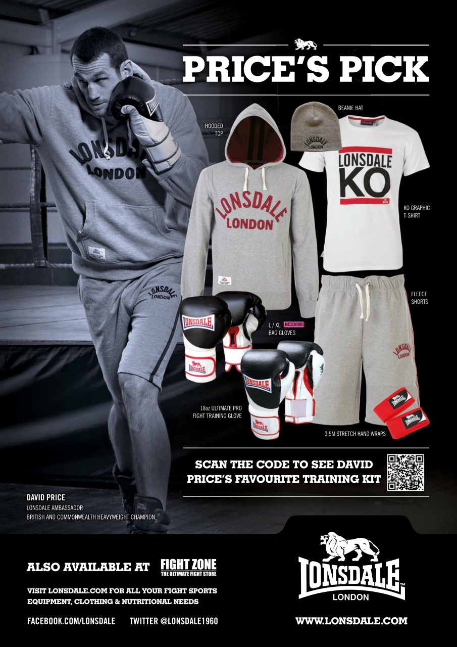 Boxing Monthly Preview Pages