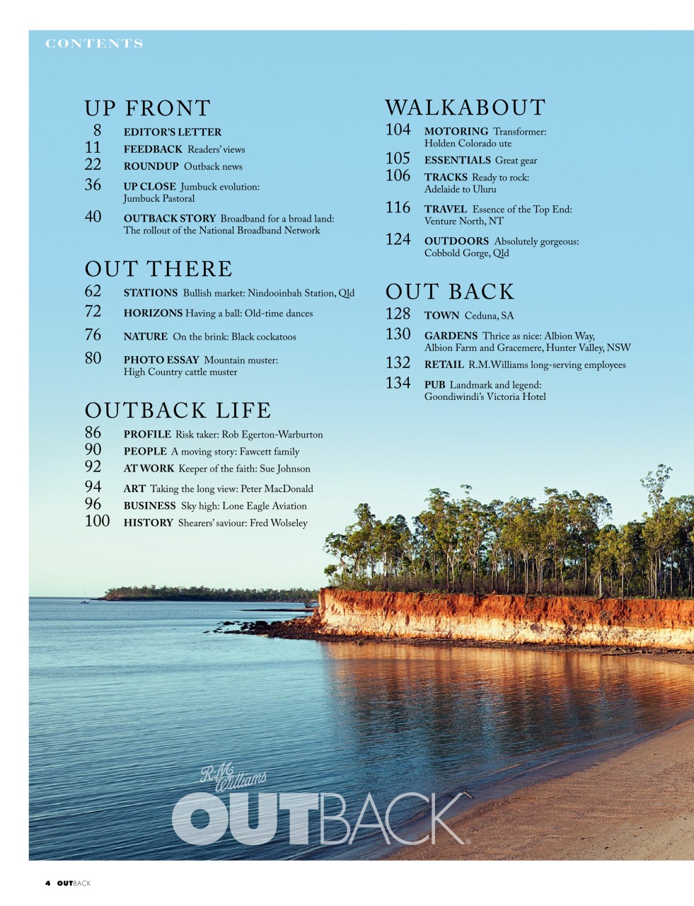 OUTBACK Magazine Preview Pages
