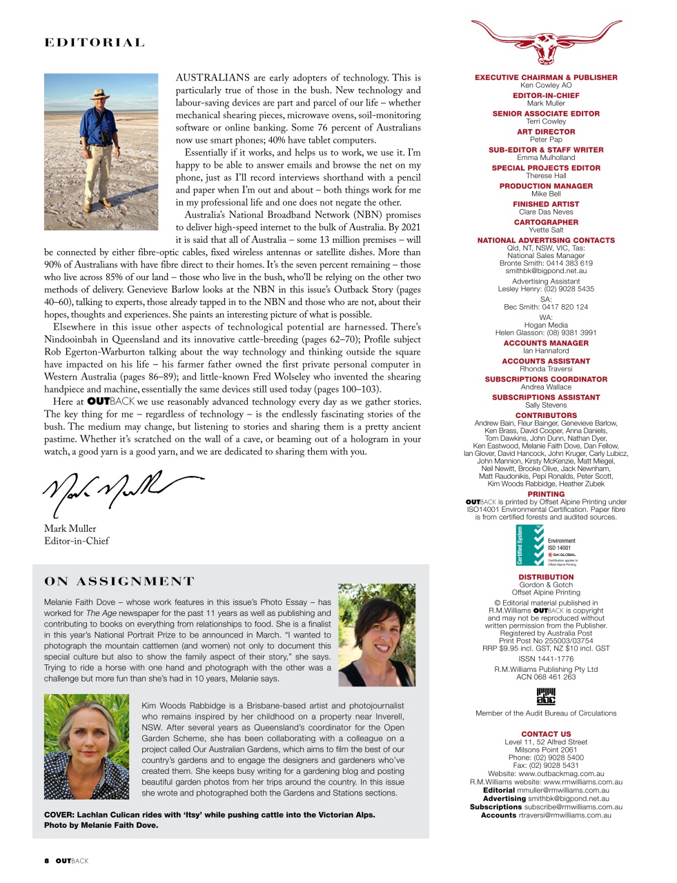 OUTBACK Magazine Preview Pages