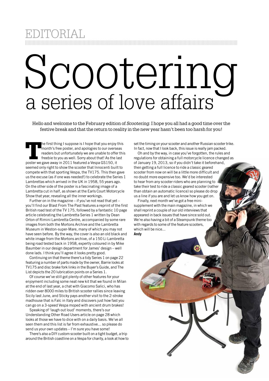 Scootering Preview Pages