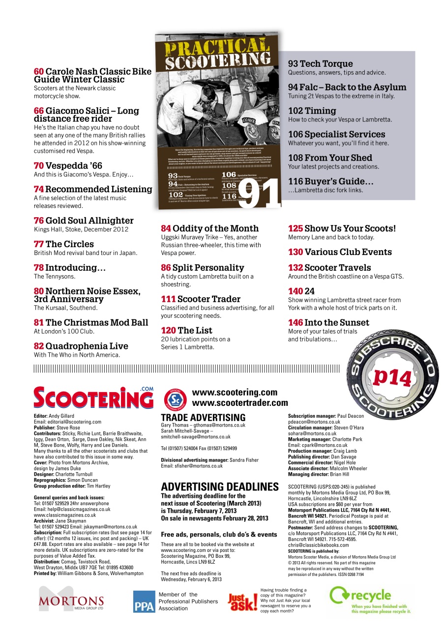 Scootering Preview Pages