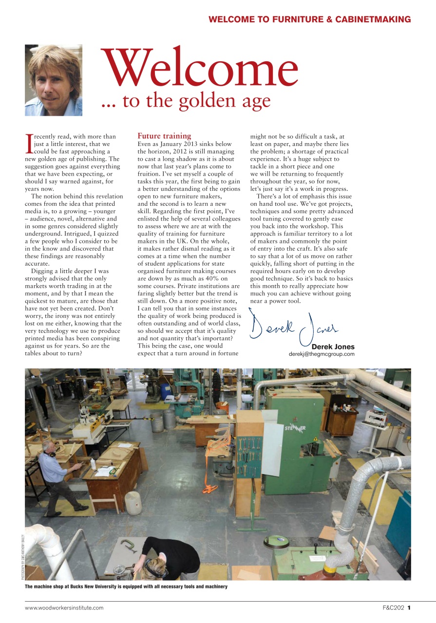 Furniture & Cabinetmaking Preview Pages