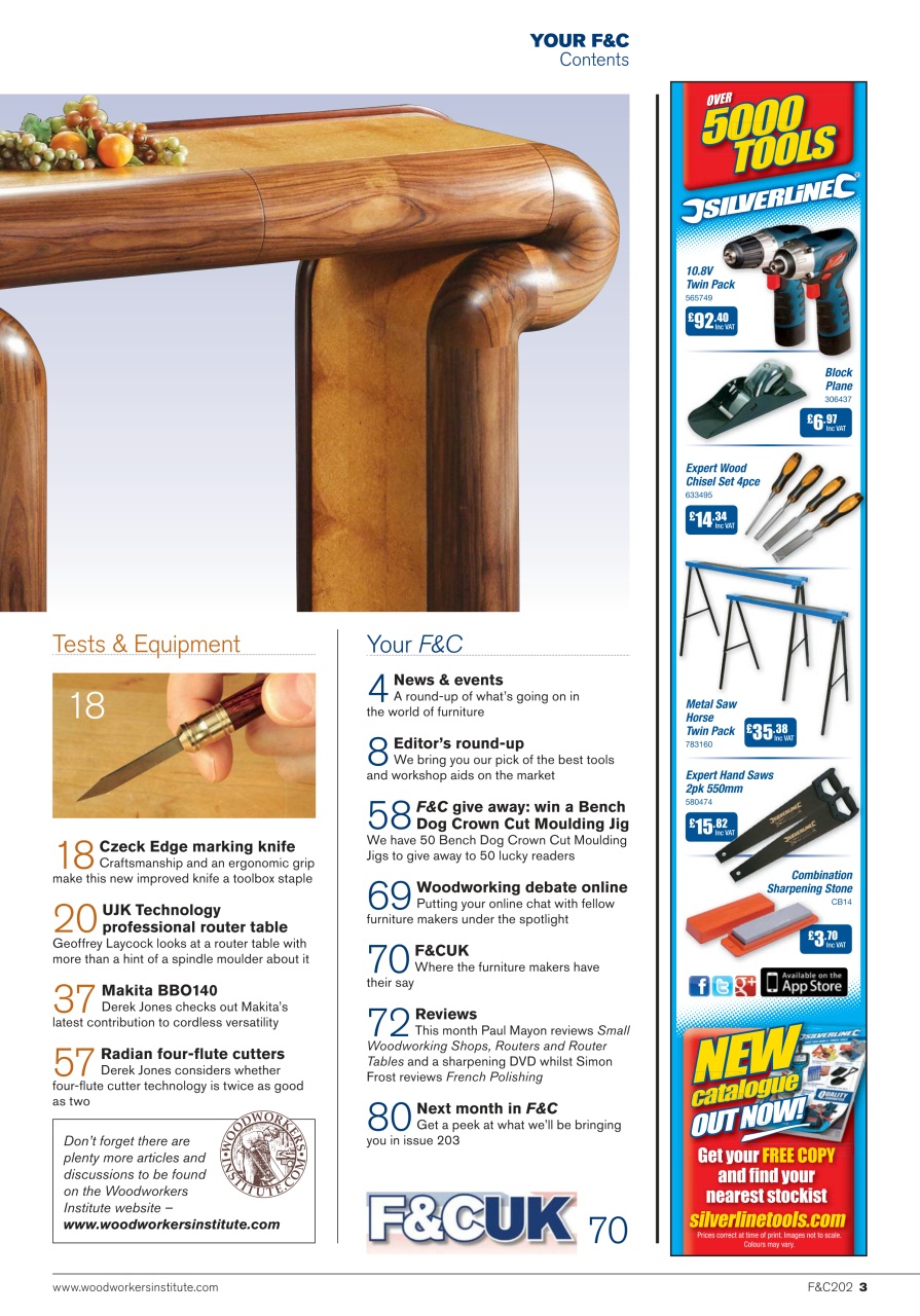 Furniture & Cabinetmaking Preview Pages