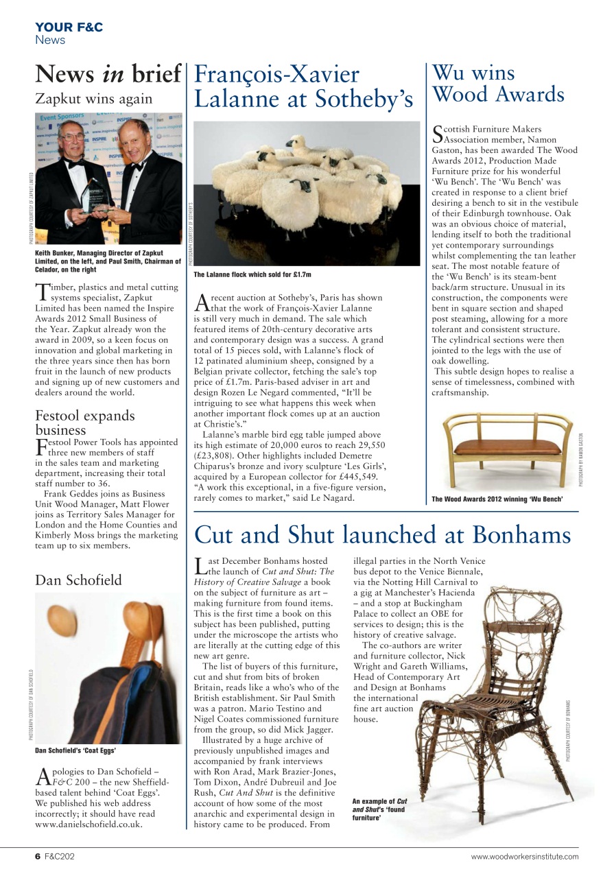 Furniture & Cabinetmaking Preview Pages