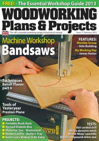 Woodworking Crafts Magazine issue February 2013