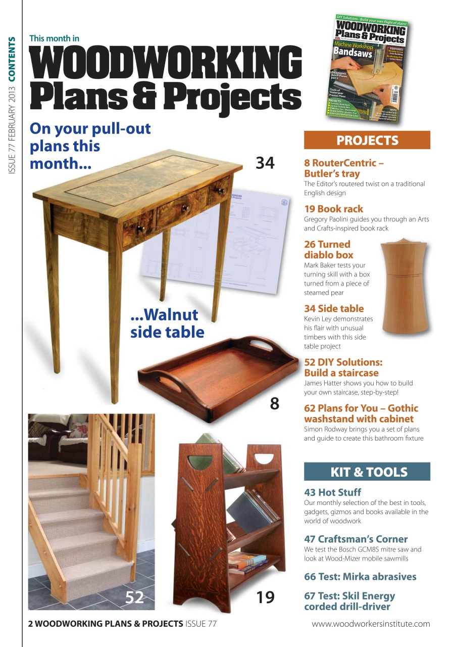 Woodworking Crafts Magazine Preview Pages
