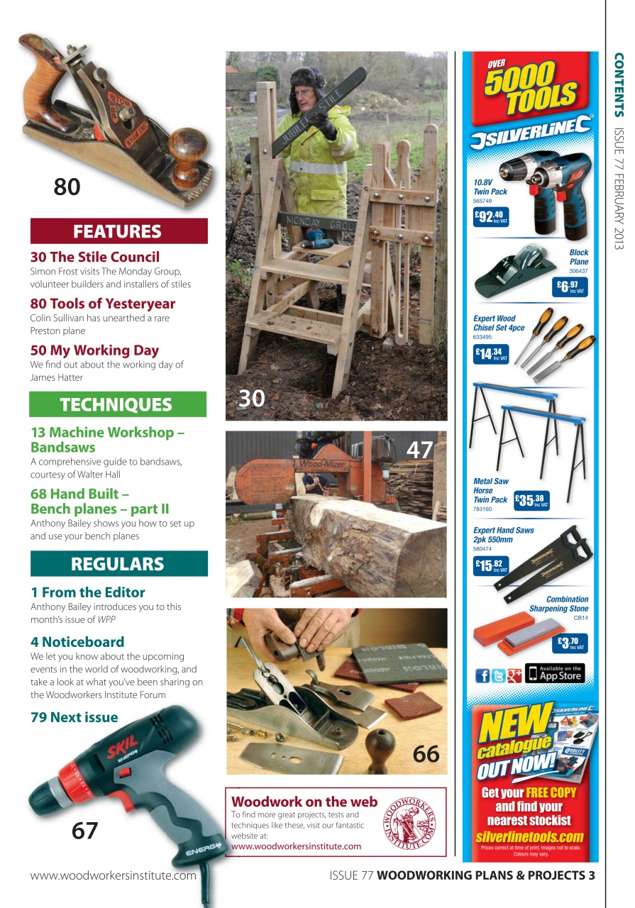 Woodworking Crafts Magazine Preview Pages
