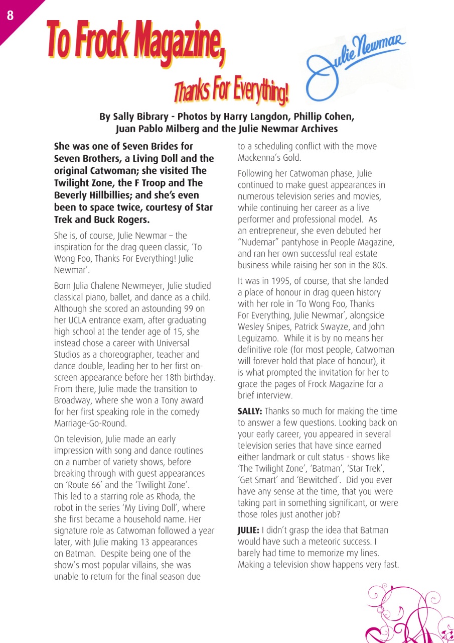 Frock Magazine Preview Pages