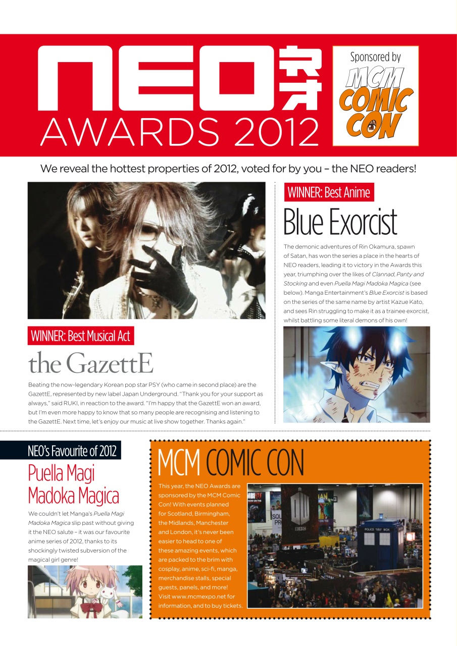 NEO Magazine Preview Pages