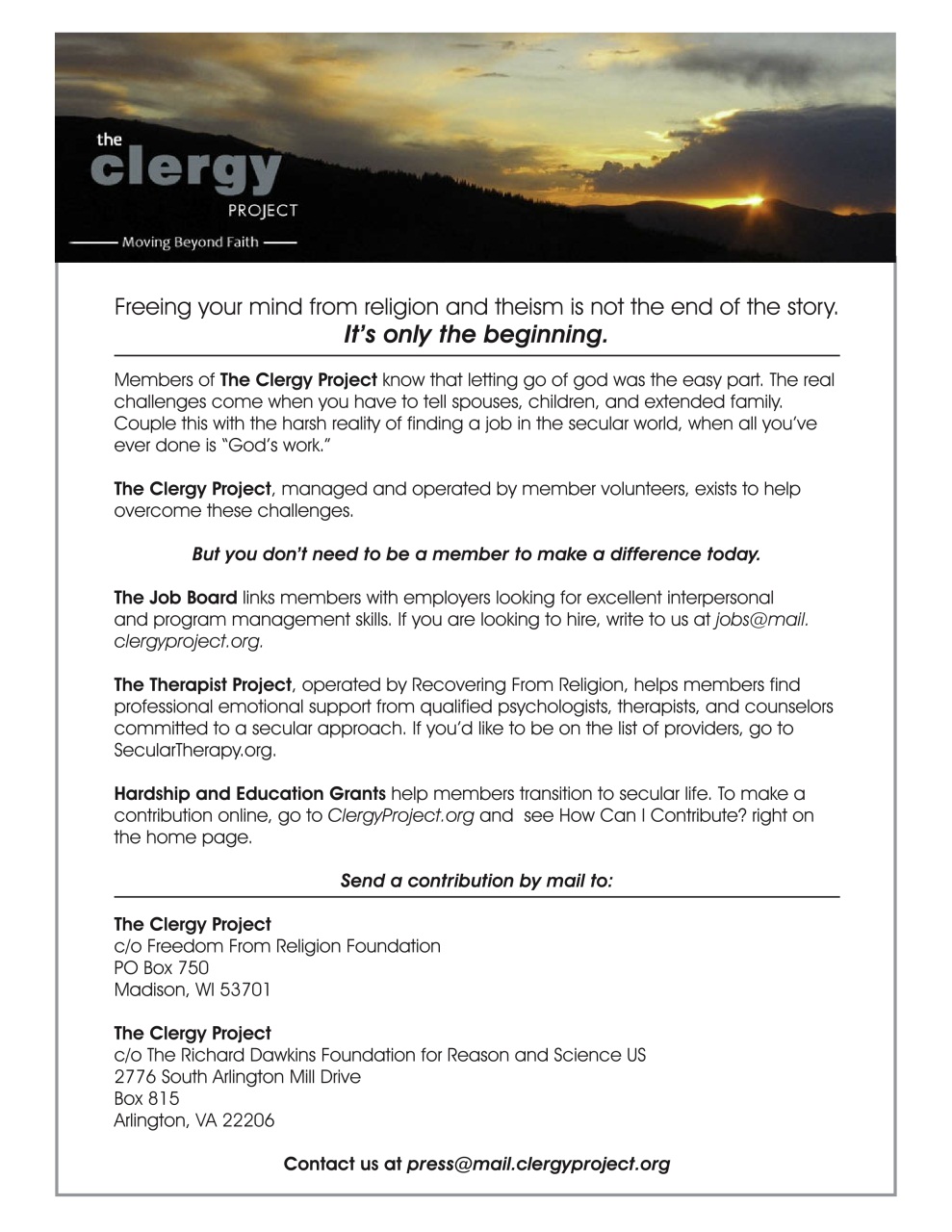 American Atheist Preview Pages