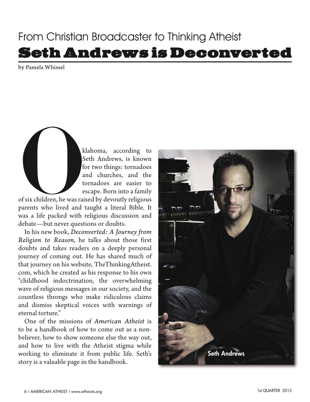 American Atheist Preview Pages