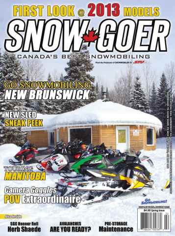 Snow Goer Canada issue Spring 2012