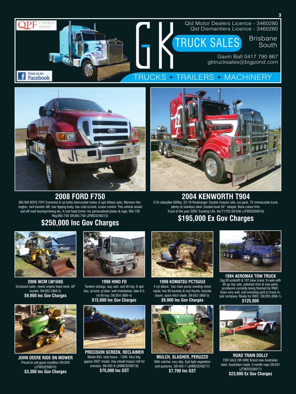 JUST TRUCKS Preview Pages