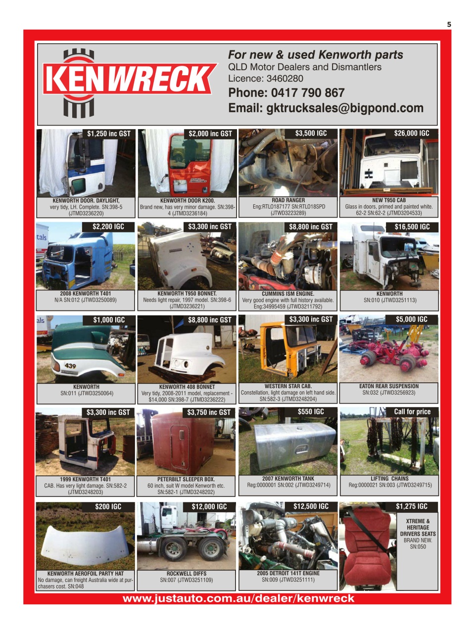 JUST TRUCKS Preview Pages